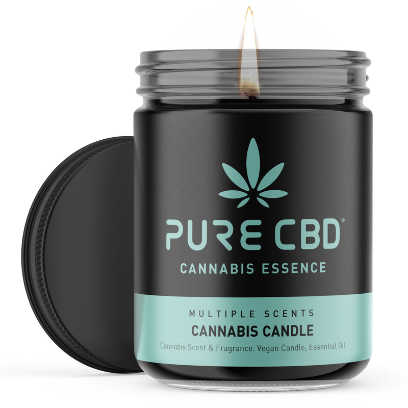 PURE CBD Cannabis Candle Girl Scout Cookies